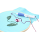 Punch needle met 3 naalden – softgrip set 13 cm Punch needle met 3 naalden – softgrip set 13 cm