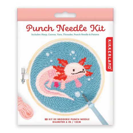 Kikkerland Punch Needle Kit – Complete starterset voor beginners