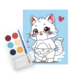 Schilderen op Nummer Kitty voor Kinderen – Canvas op doek 18 x 22 cm – Vanaf 4 jaar Schilderen op Nummer Kitty voor Kinderen – Canvas op doek 18 x 22 cm – Vanaf 4 jaar
