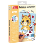 Schilderen op Nummer Kitty voor Kinderen – Canvas op doek 18 x 22 cm – Vanaf 4 jaar Schilderen op Nummer Kitty voor Kinderen – Canvas op doek 18 x 22 cm – Vanaf 4 jaar
