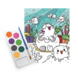 Schilderen op Nummer Aqua voor Kinderen – Canvas op doek 18 × 22 cm – Vanaf 6 jaar Schilderen op Nummer Aqua voor Kinderen – Canvas op doek 18 × 22 cm – Vanaf 6 jaar