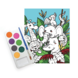 Schilderen op Nummer Jungle Party voor Kinderen – Canvas op doek 18 × 22 cm – Vanaf 6 jaar Schilderen op Nummer Jungle Party voor Kinderen – Canvas op doek 18 × 22 cm – Vanaf 6 jaar
