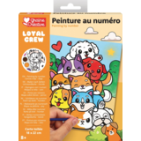 Schilderen op Nummer Loyal Crew voor Kinderen – Canvas 18 × 22 cm – Vanaf 8 jaar Schilderen op Nummer Loyal Crew voor Kinderen – Canvas 18 × 22 cm – Vanaf 8 jaar