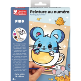 Schilderen op Nummer Piko voor Kinderen – Canvas 18 × 22 cm – Vanaf 4 jaar Schilderen op Nummer Piko voor Kinderen – Canvas 18 × 22 cm – Vanaf 4 jaar