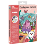 Schilderen op Nummer Aqua voor Kinderen – Canvas op doek 18 × 22 cm – Vanaf 6 jaar Schilderen op Nummer Aqua voor Kinderen – Canvas op doek 18 × 22 cm – Vanaf 6 jaar