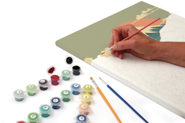Schilderen op nummer Mount Fuji – 30 × 40 cm Schilderen op nummer Mount Fuji – 30 × 40 cm