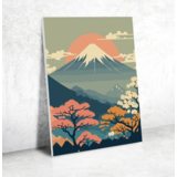 Schilderen op nummer Mount Fuji – 30 × 40 cm Schilderen op nummer Mount Fuji – 30 × 40 cm