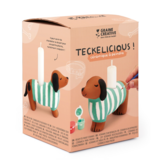 DIY Keramiek beschilderen Teckel – Kandelaar DIY Keramiek beschilderen Teckel – Kandelaar