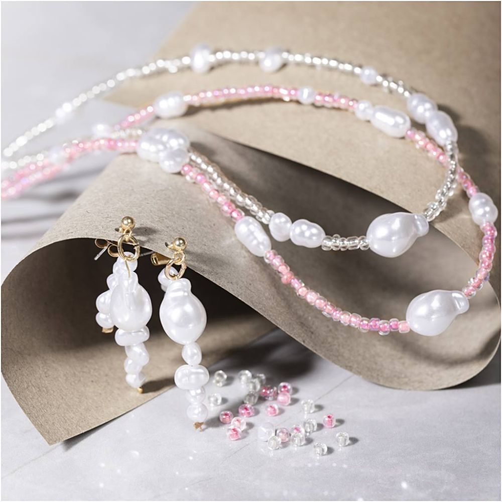 Mini Hobbyset Sieraden | Halskettingen & Oorbellen met Glanzende Bedels Mini Hobbyset Sieraden | Halskettingen & Oorbellen met Glanzende Bedels