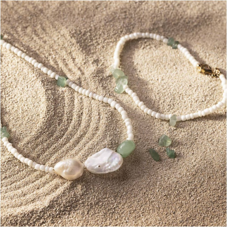 Mini Hobbyset Sieraden | Aventurijn Ketting & Armband Maken Mini Hobbyset Sieraden | Aventurijn Ketting & Armband Maken