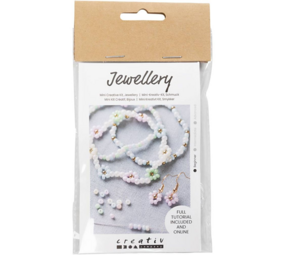 Mini Hobbyset Sieraden | Elastische Armband & Oorbellen Maken