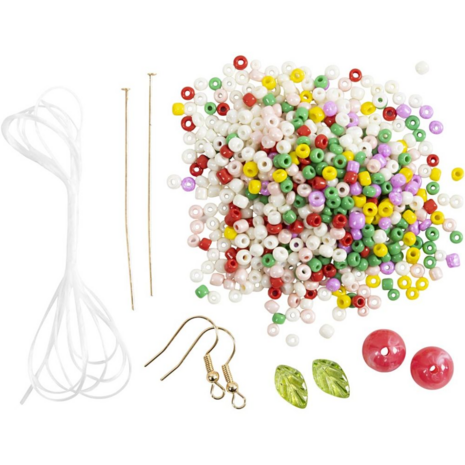 Mini Hobbyset Sieraden – Elastische Armband & Oorbel Maken Mini Hobbyset Sieraden – Elastische Armband & Oorbel Maken