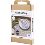 Hobbyset Hars Gieten | Rond Dienblad met Marmereffect Maken