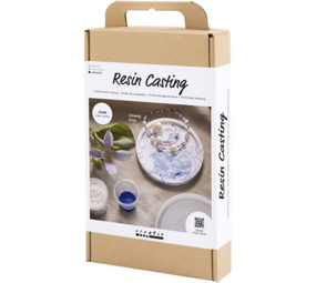Hobbyset Hars Gieten | Rond Dienblad met Marmereffect Maken Hobbyset Hars Gieten | Rond Dienblad met Marmereffect Maken