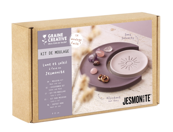 Jesmonite Hobbyset | Maan & Zon Schaaltjes Gieten Jesmonite Hobbyset | Maan & Zon Schaaltjes Gieten