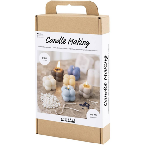 Hobbyset Kaarsen Maken | Bubble Sojakaarsen Gieten Hobbyset Kaarsen Maken | Bubble Sojakaarsen Gieten