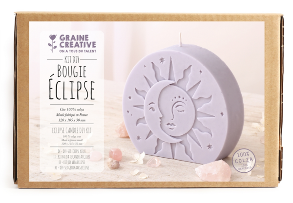 Hobbyset Kaarsen Maken | Eclipse Kaars van Koolzaadwas Hobbyset Kaarsen Maken | Eclipse Kaars van Koolzaadwas