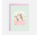Kaart Blanche Dubbele Wenskaart - Flower Envelope