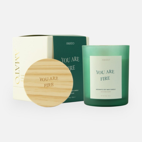 Geurkaars 'you are fire' Geurkaars 'you are fire'