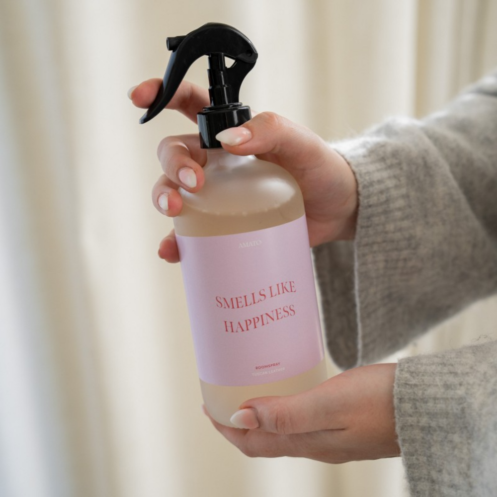 Roomspray 'smells like happiness' Roomspray 'smells like happiness'