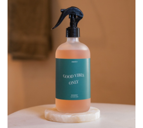 Roomspray 'good vibes only'
