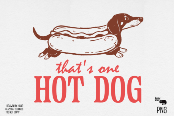 DTF - That's one HOT DOG DTF - That's one HOT DOG