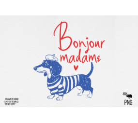 DTF - Bonjour Madame