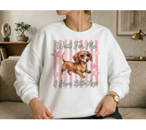 DTF - Preppy Dachshund DTF - Preppy Dachshund