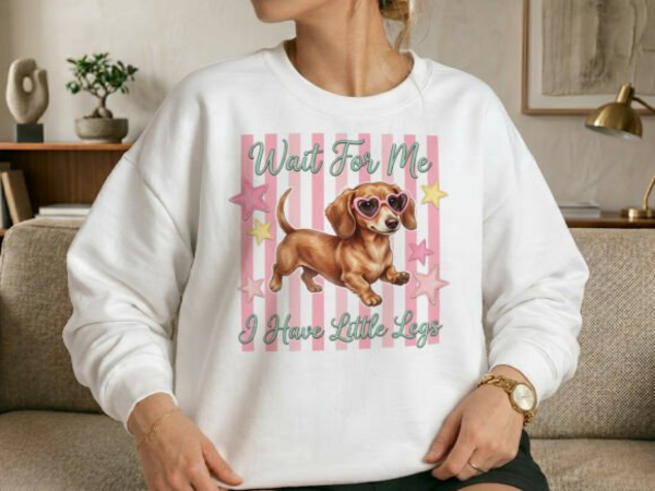 DTF - Preppy Dachshund DTF - Preppy Dachshund
