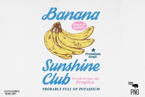 DTF - Banana Sunshine Club DTF - Banana Sunshine Club