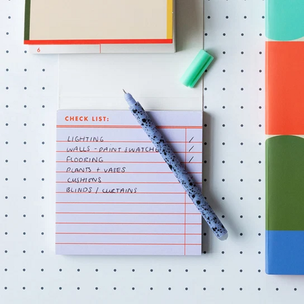 Kikkerland Inkerie Set van 3 Sticky Note Memo Pads Kikkerland Inkerie Set van 3 Sticky Note Memo Pads