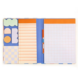 Kikkerland Inkerie Notepad met Sticky Notes en Pen Kikkerland Inkerie Notepad met Sticky Notes en Pen
