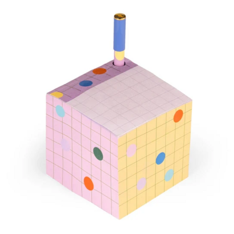 Kikkerland Inkerie Pen Holder Sticky Note Block Kikkerland Inkerie Pen Holder Sticky Note Block