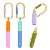 Kikkerland Inkerie On-the-Go Keychain Pen Kikkerland Inkerie On-the-Go Keychain Pen