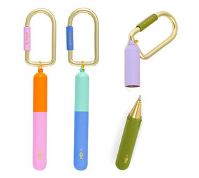 Kikkerland Inkerie On-the-Go Keychain Pen Kikkerland Inkerie On-the-Go Keychain Pen