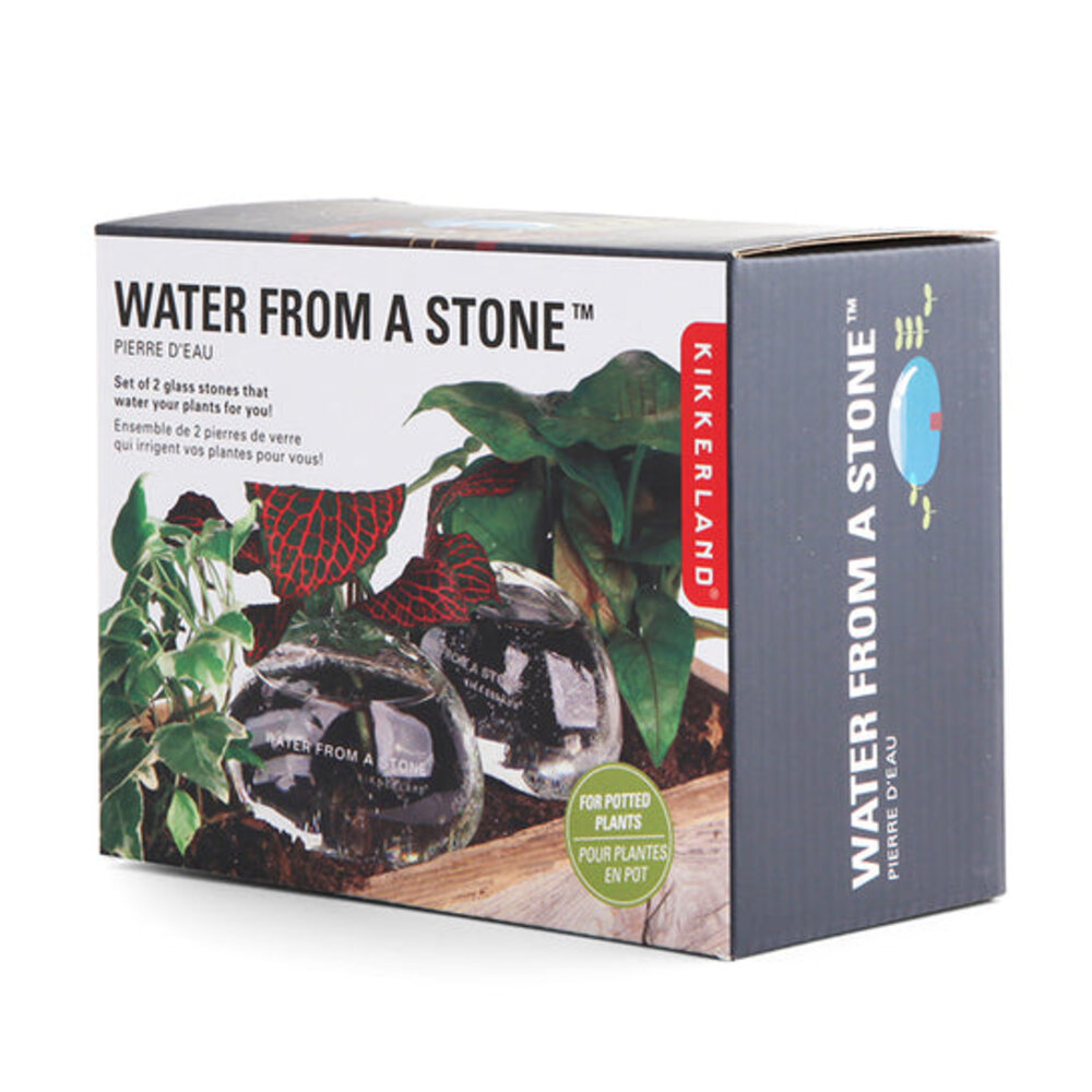 Kikkerland Water From A Stone - Set van 2 Kikkerland Water From A Stone - Set van 2