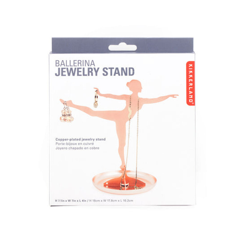 Kikkerland Ballerina Jewelry Stand Kikkerland Ballerina Jewelry Stand