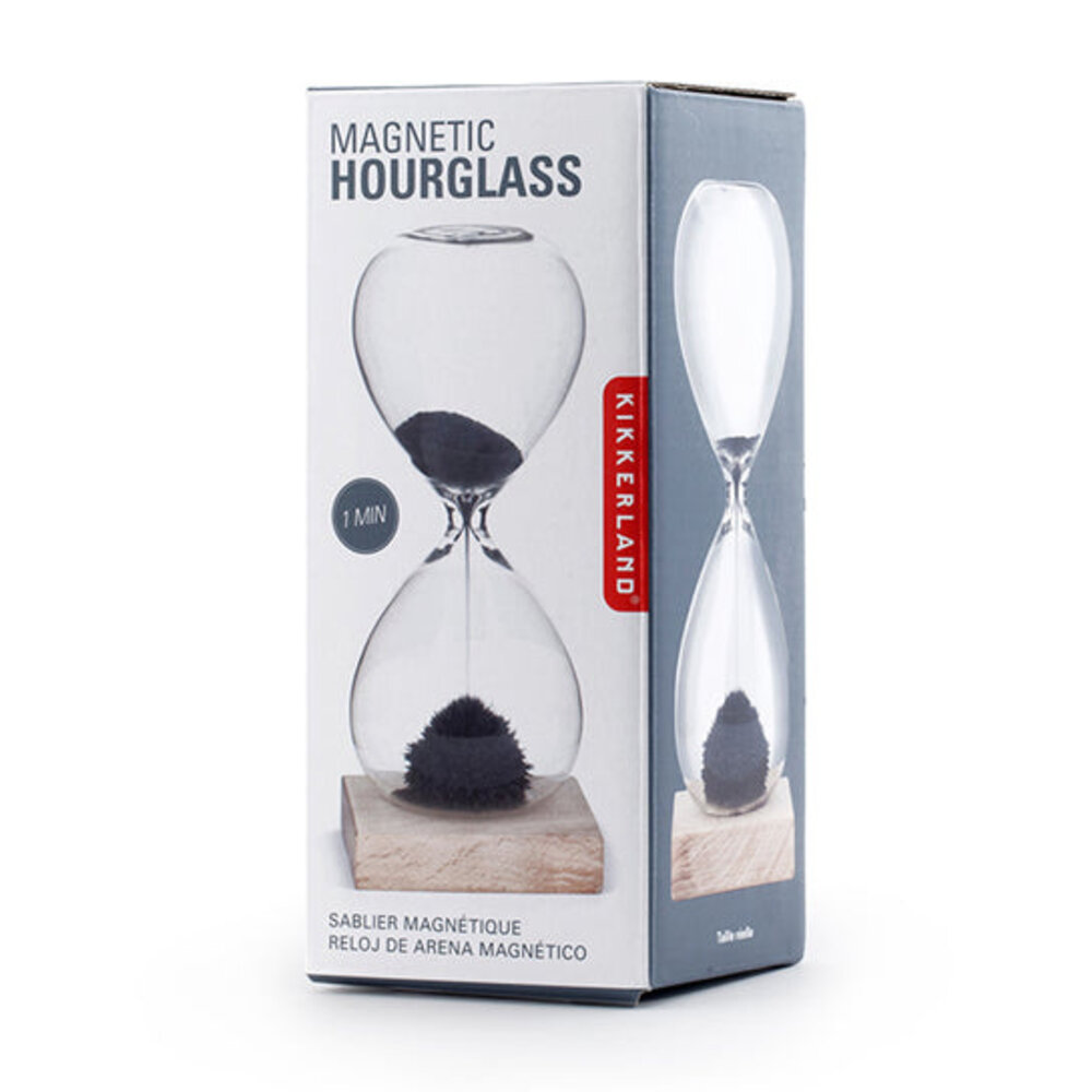 Kikkerland Magnetic Hourglass Kikkerland Magnetic Hourglass