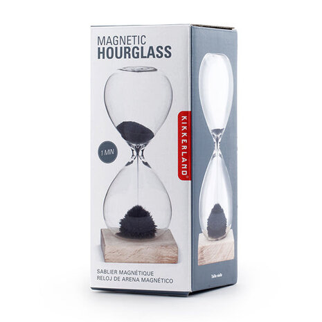 Kikkerland Magnetic Hourglass Kikkerland Magnetic Hourglass
