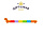 Rainbow Dachshund Markers - Set van 6