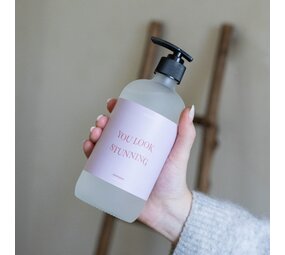 Handwash 'you look stunning' Handwash 'you look stunning'