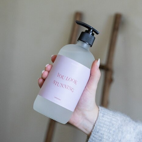 Handwash 'you look stunning' Handwash 'you look stunning'