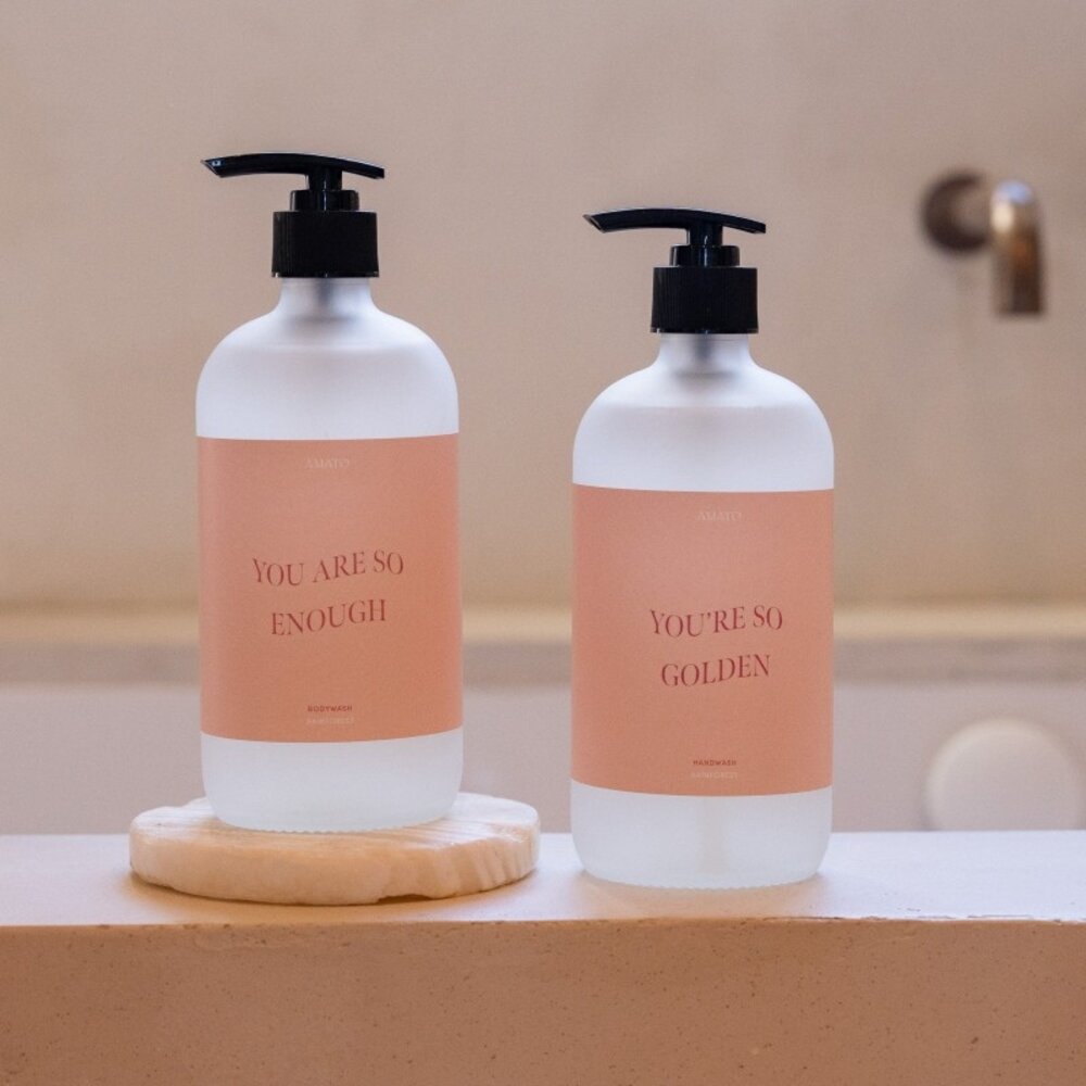 Geschenkset handwash & bodywash 'make self-love great again'