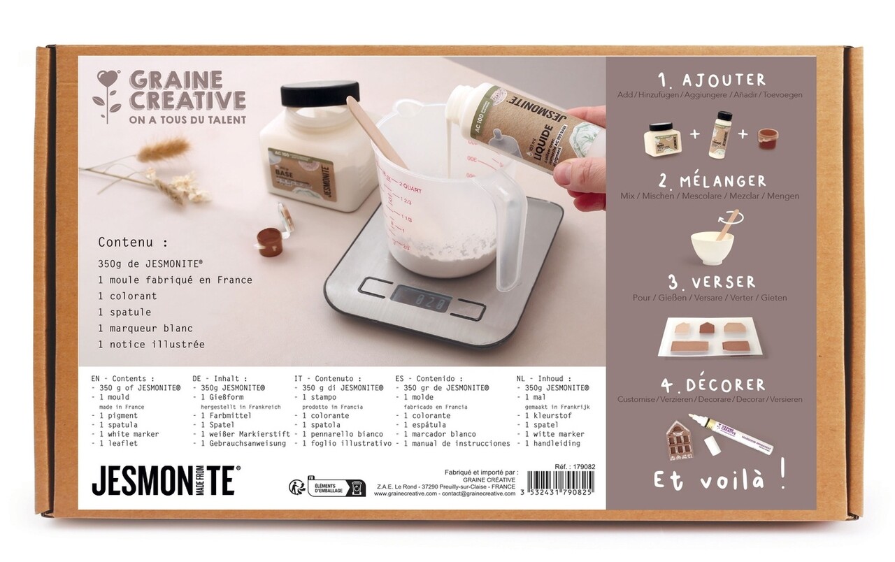 Jesmonite Huisje Kit Jesmonite Huisje Kit