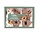 Set van 8 Houten Borduurhangers
