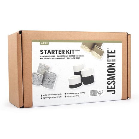 Jesmonite AC100 Kit - Set van 3 Kandelaarhouders Jesmonite AC100 Kit - Set van 3 Kandelaarhouders