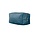 Velvet Toiletry/Accessory Case - Blue Topaz - M
