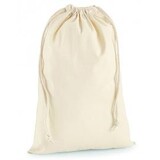 Premium Cotton Stuff Bag - Natural - XL Premium Cotton Stuff Bag - Natural - XL