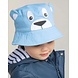 Character Bucket Hat - Pale Blue Bear - Character Bucket Hat - Pale Blue Bear -
