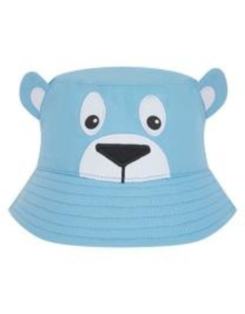 Character Bucket Hat - Pale Blue Bear - Character Bucket Hat - Pale Blue Bear -
